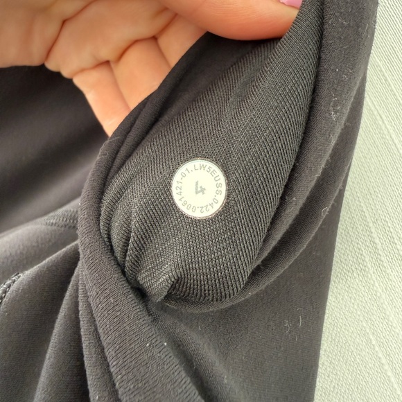 Lululemon Align High Rise Mini Flare Pant Black Nulu | Size 4 - Picture 13 of 13